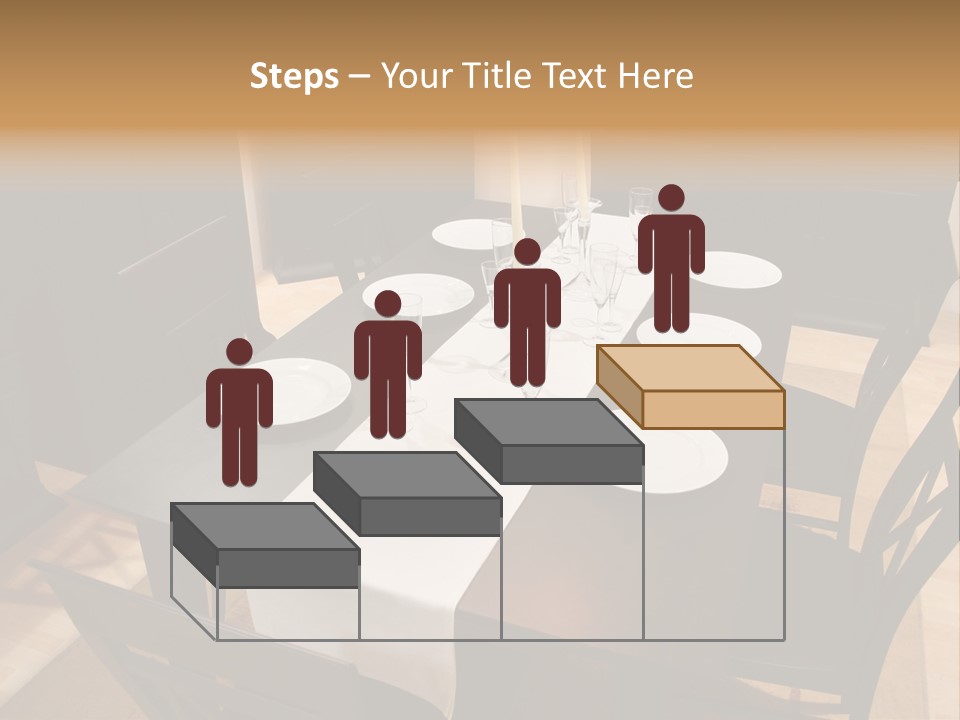 Dining Room Interior 2 PowerPoint Template