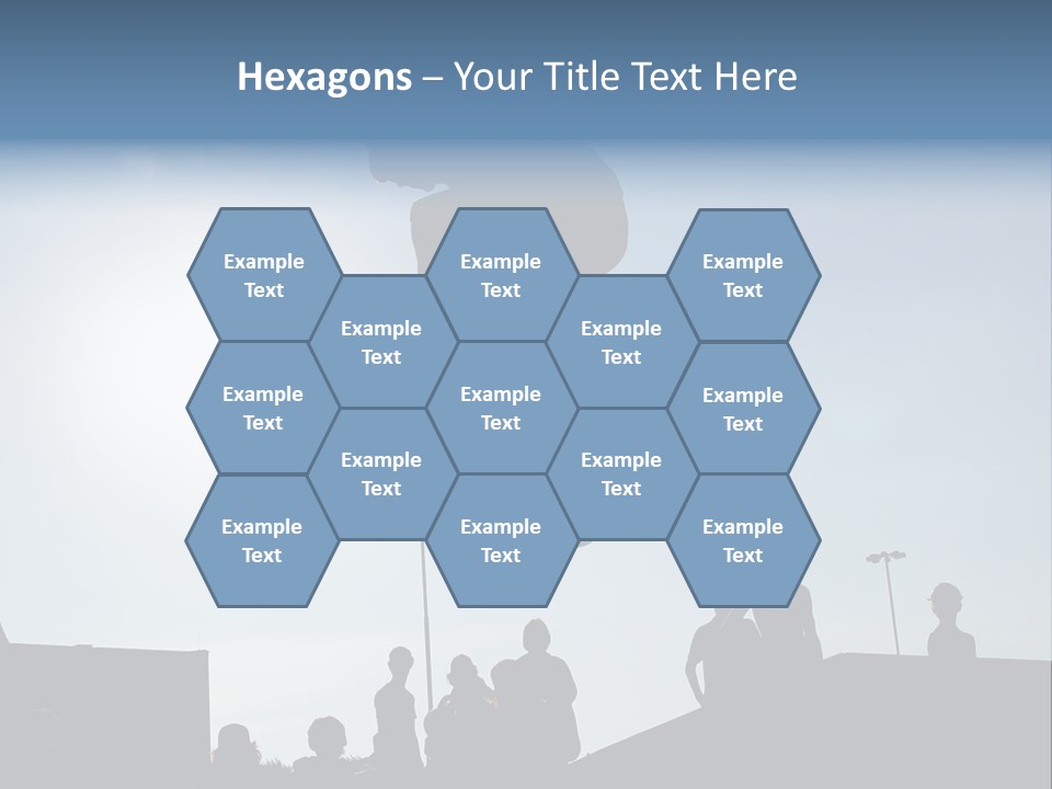 A Person Jumping A Skate Board In The Air PowerPoint Template