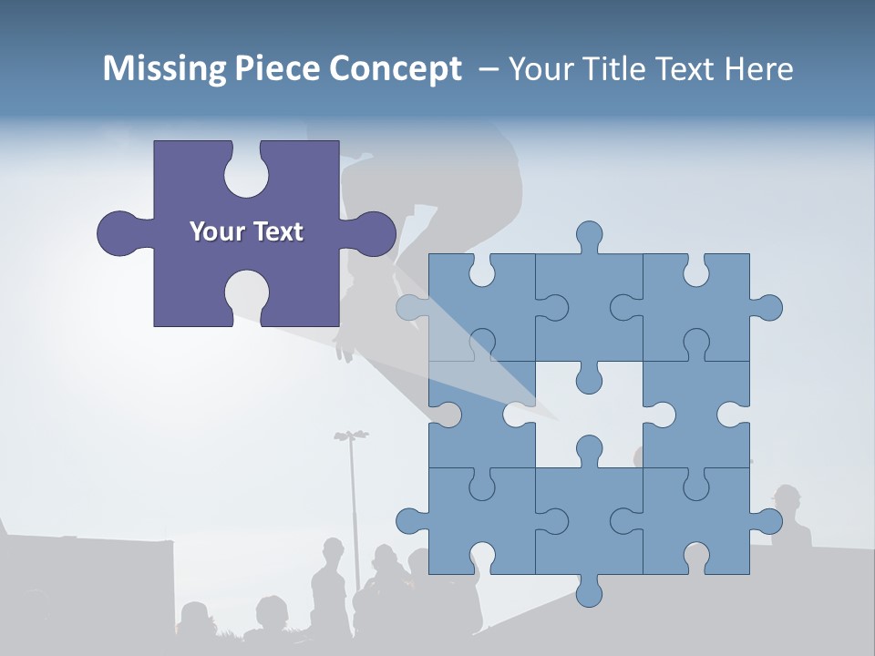 A Person Jumping A Skate Board In The Air PowerPoint Template