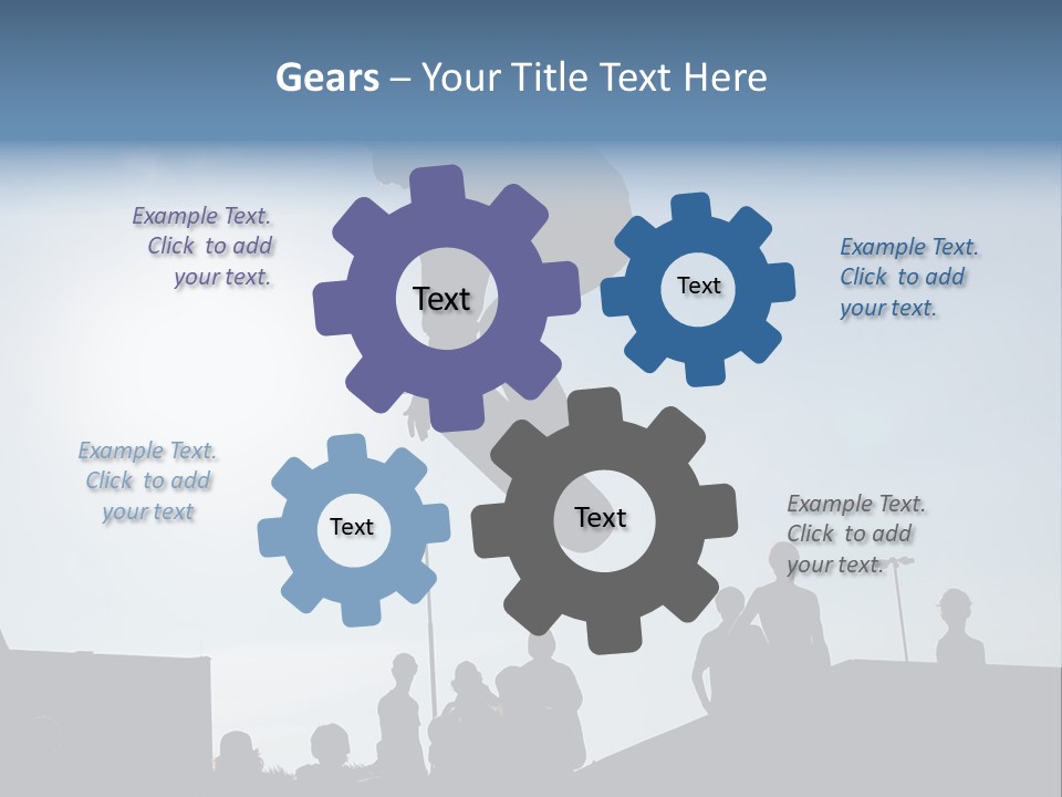 A Person Jumping A Skate Board In The Air PowerPoint Template