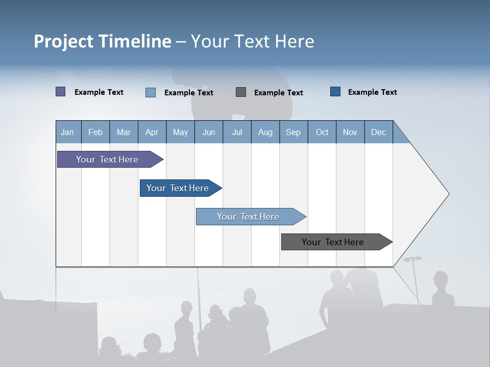 A Person Jumping A Skate Board In The Air PowerPoint Template