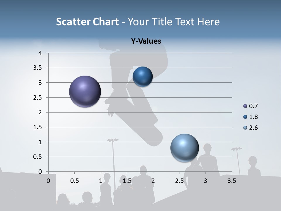 A Person Jumping A Skate Board In The Air PowerPoint Template