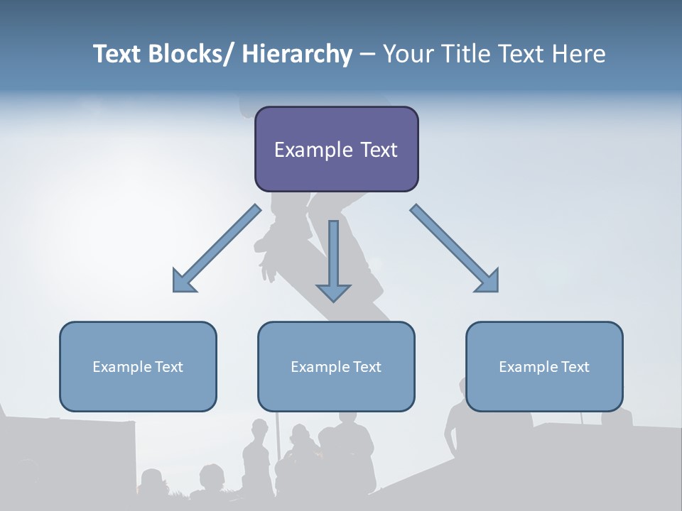 A Person Jumping A Skate Board In The Air PowerPoint Template