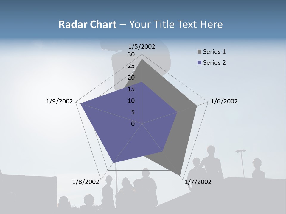 A Person Jumping A Skate Board In The Air PowerPoint Template