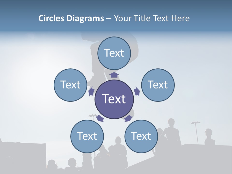 A Person Jumping A Skate Board In The Air PowerPoint Template