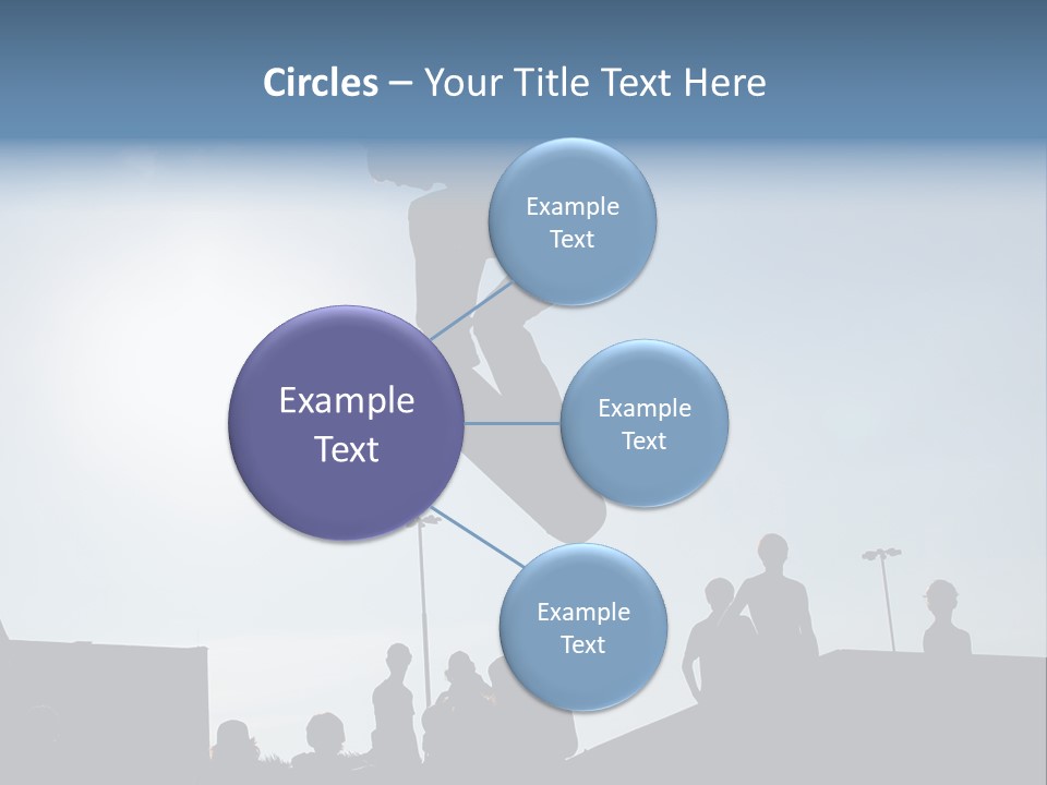 A Person Jumping A Skate Board In The Air PowerPoint Template