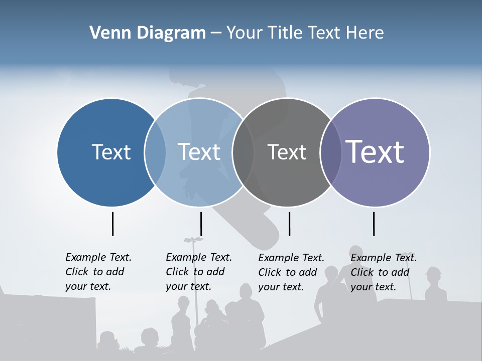 A Person Jumping A Skate Board In The Air PowerPoint Template