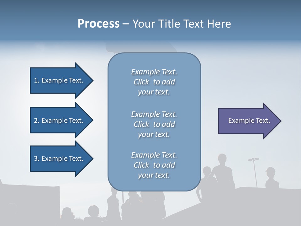 A Person Jumping A Skate Board In The Air PowerPoint Template