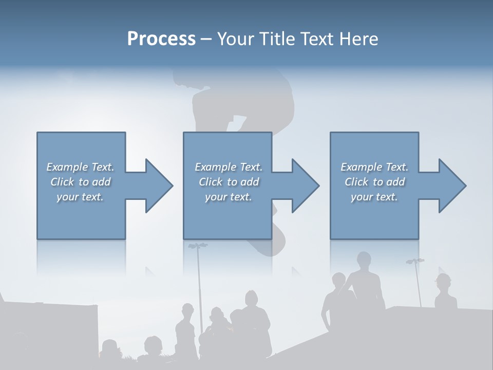 A Person Jumping A Skate Board In The Air PowerPoint Template