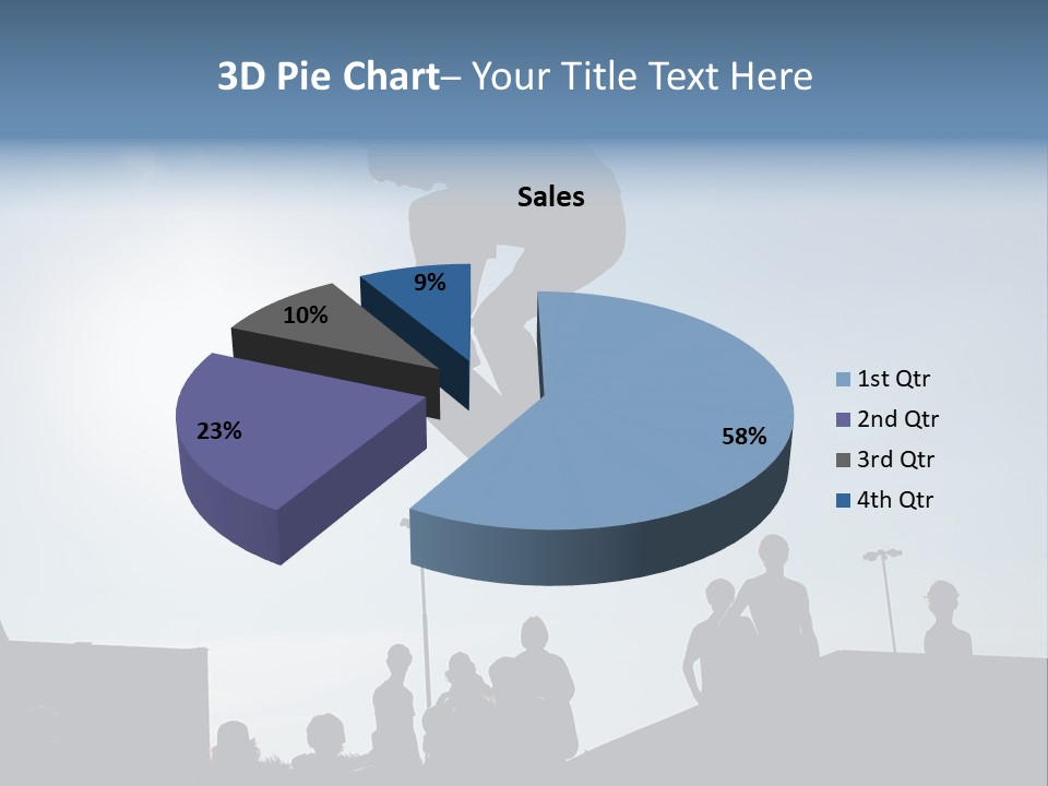 A Person Jumping A Skate Board In The Air PowerPoint Template