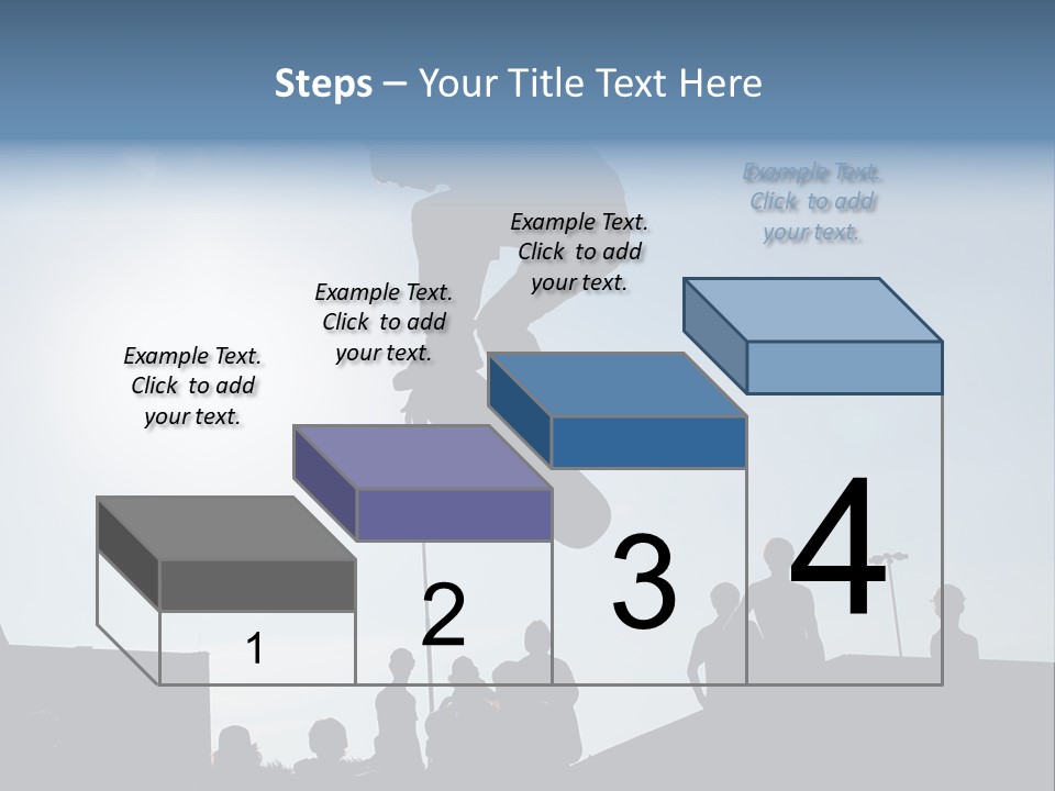 A Person Jumping A Skate Board In The Air PowerPoint Template