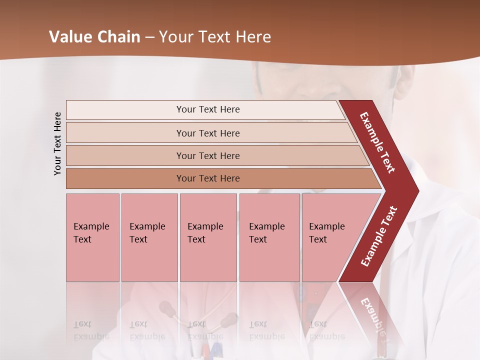 Doctor Looking Into Camera PowerPoint Template