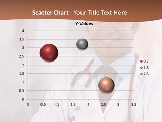 Doctor Looking Into Camera PowerPoint Template