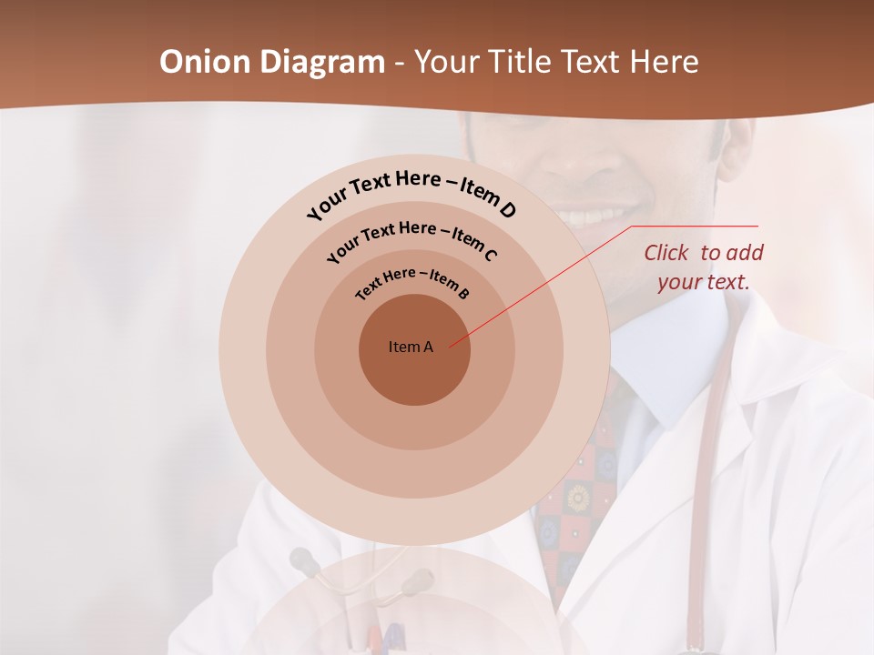 Doctor Looking Into Camera PowerPoint Template