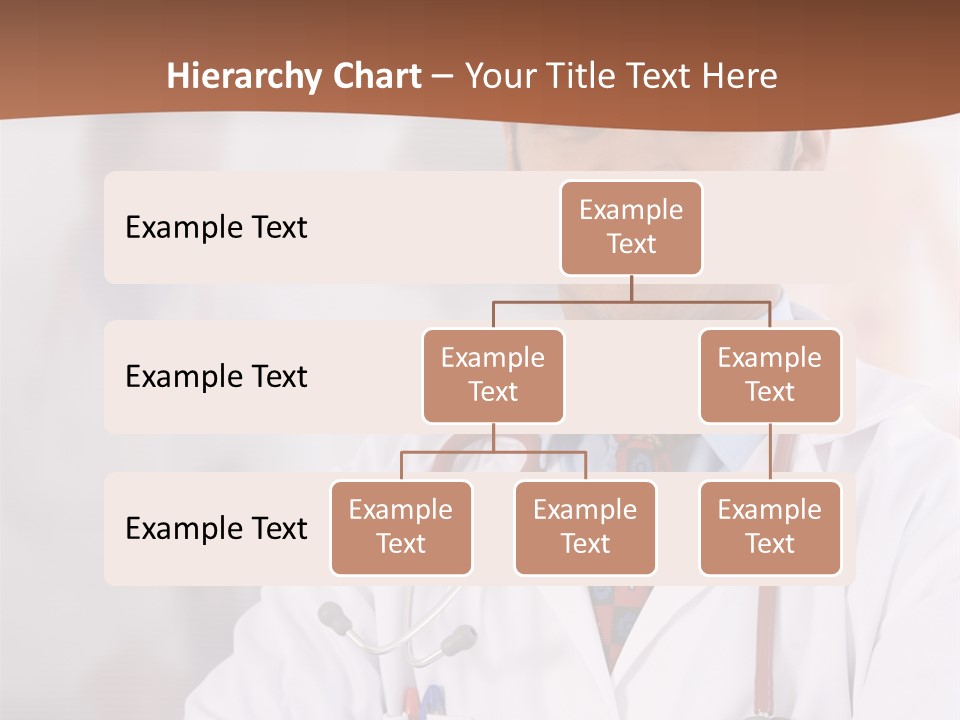 Doctor Looking Into Camera PowerPoint Template