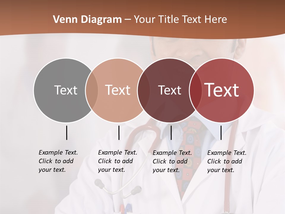 Doctor Looking Into Camera PowerPoint Template