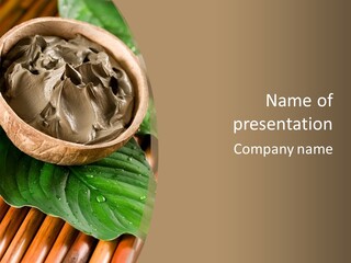 Spa Mud PowerPoint Template