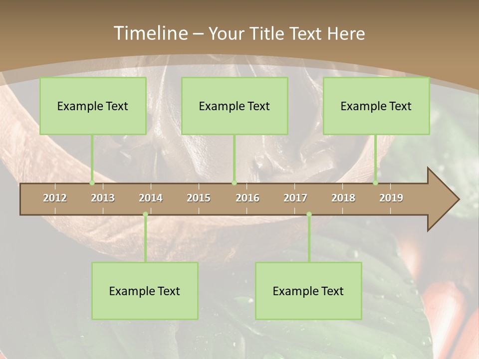 Spa Mud PowerPoint Template