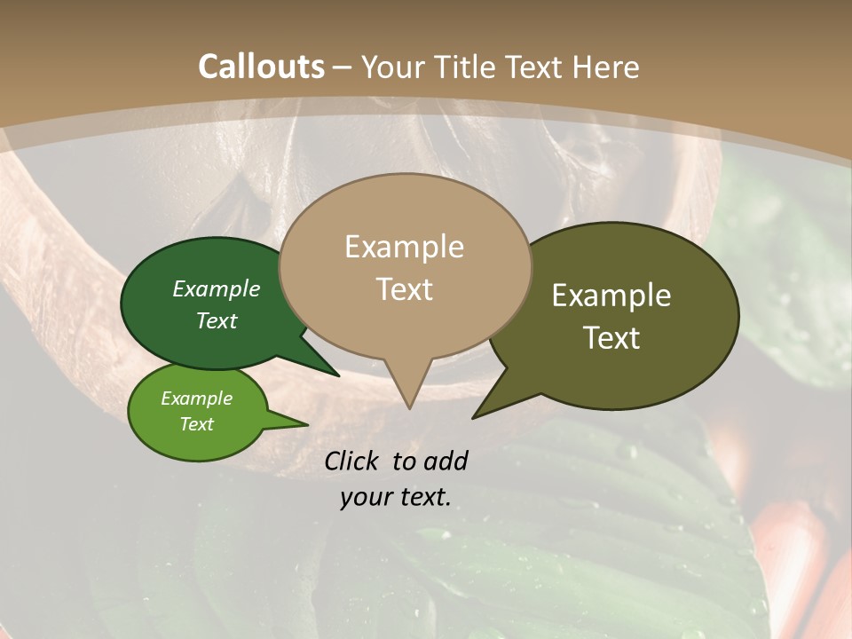 Spa Mud PowerPoint Template