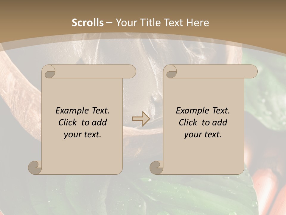 Spa Mud PowerPoint Template