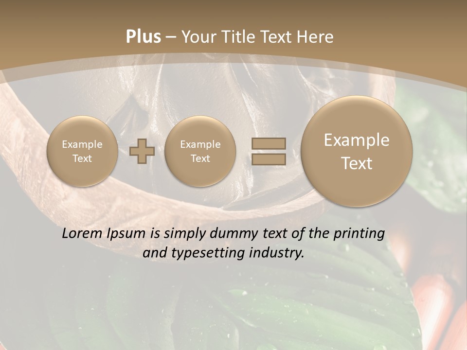 Spa Mud PowerPoint Template