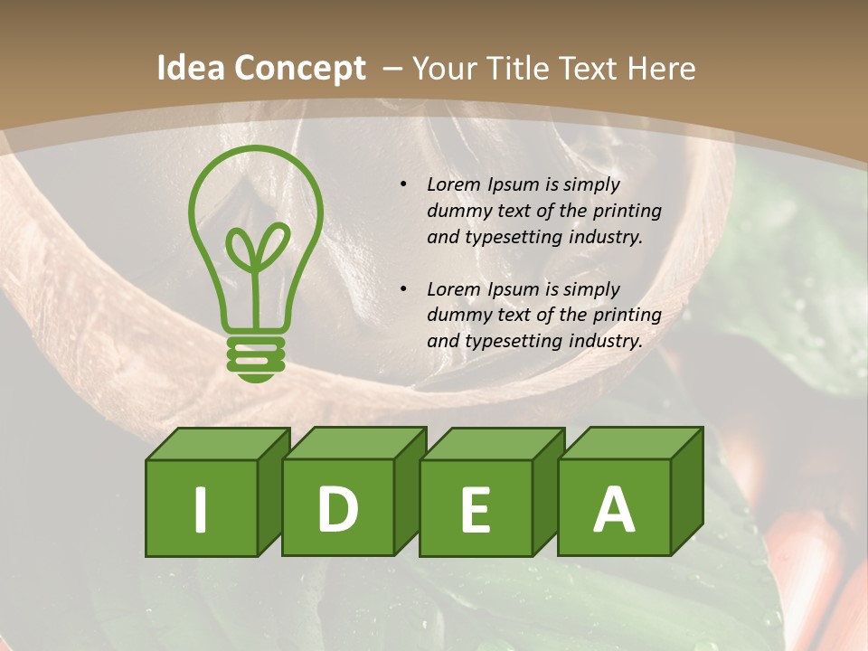 Spa Mud PowerPoint Template