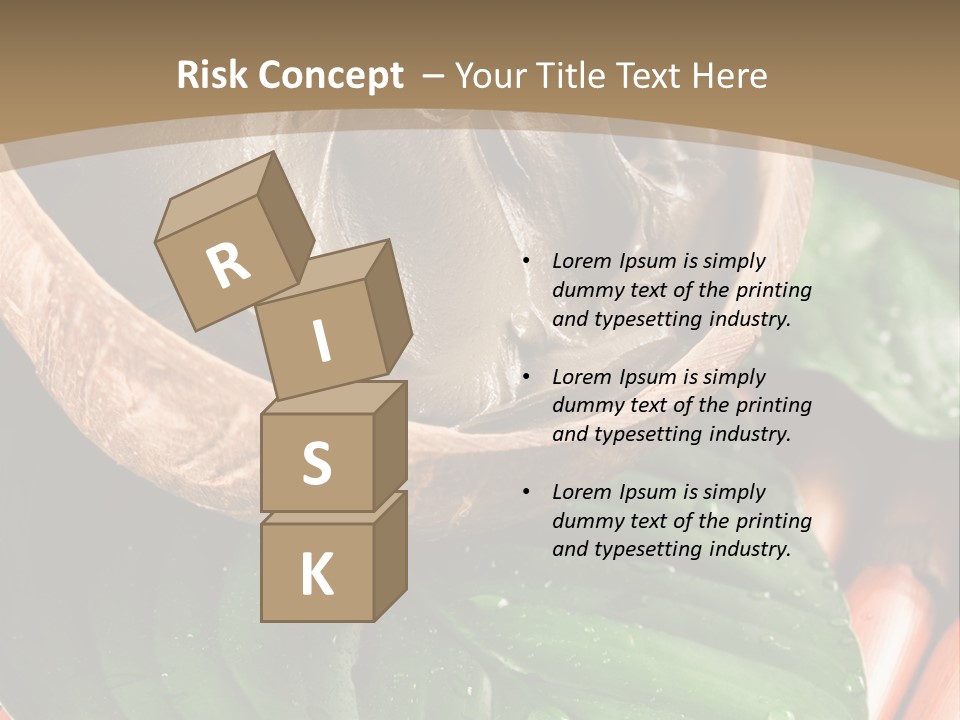 Spa Mud PowerPoint Template