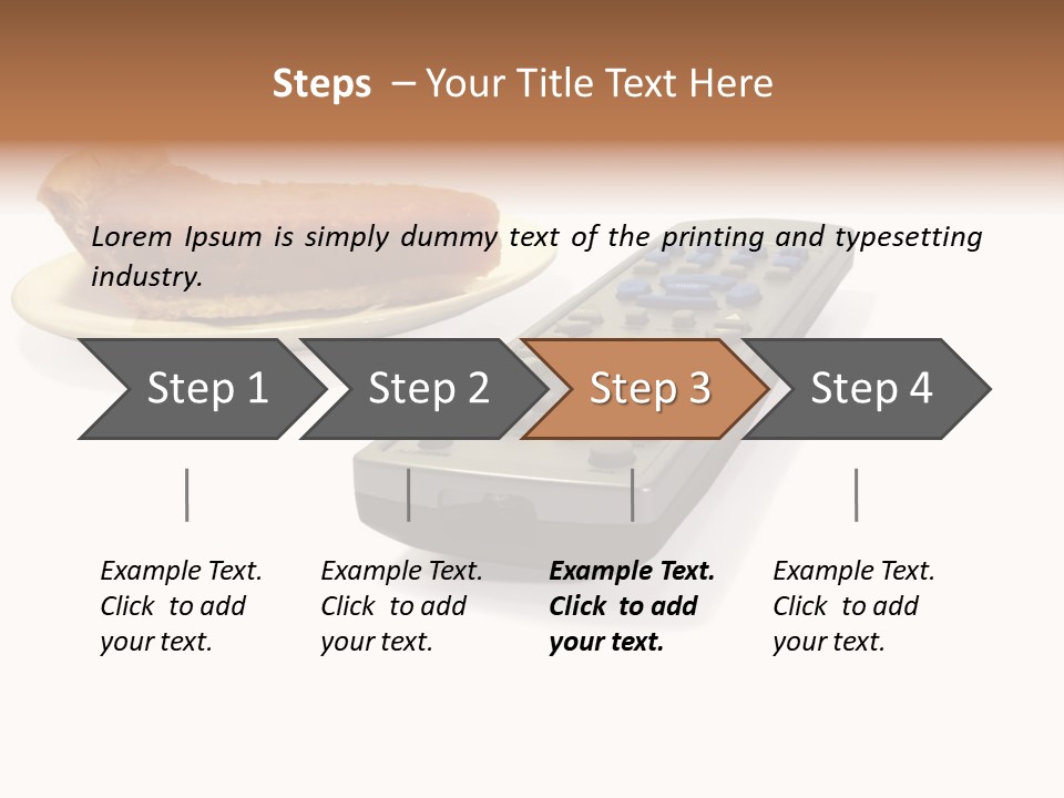 Concept Photo Of Living An Unhealthy Lifestyle PowerPoint Template