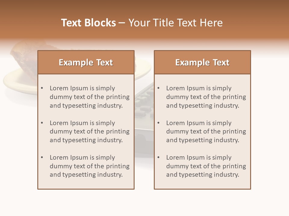 Concept Photo Of Living An Unhealthy Lifestyle PowerPoint Template