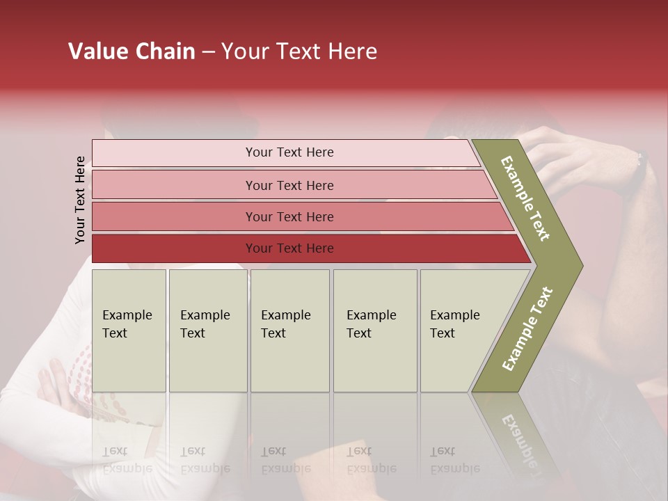 Relationship Difficulties: Young Couple Having A Fight PowerPoint Template