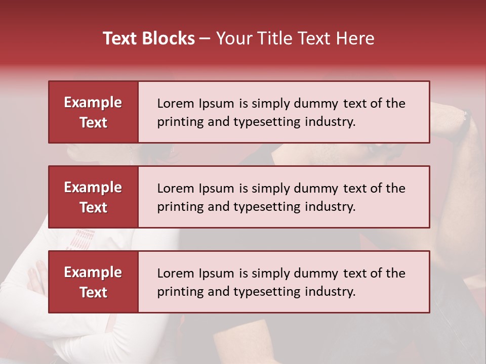 Relationship Difficulties: Young Couple Having A Fight PowerPoint Template