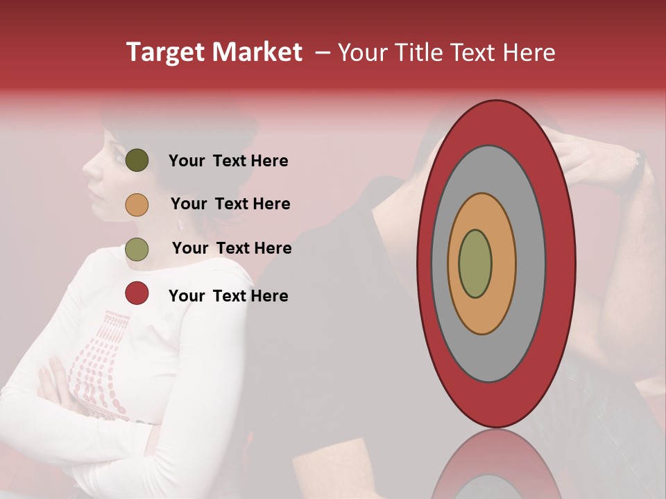 Relationship Difficulties: Young Couple Having A Fight PowerPoint Template