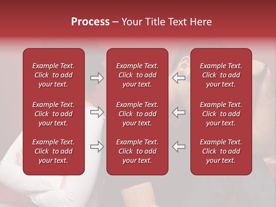 Relationship Difficulties: Young Couple Having A Fight PowerPoint Template