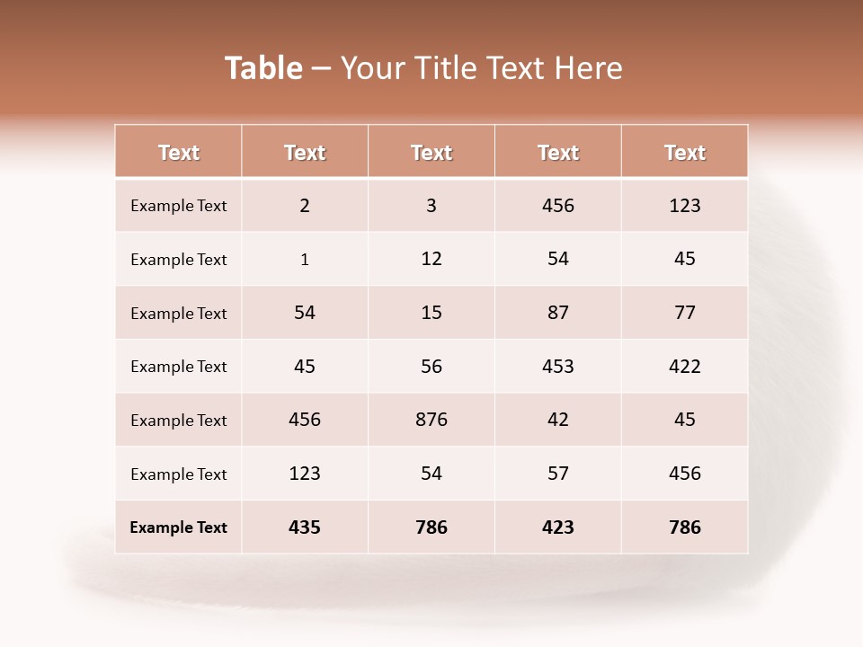 White Mouse In Front Of A White Background PowerPoint Template