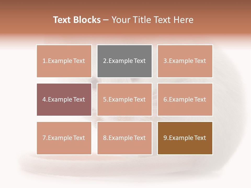 White Mouse In Front Of A White Background PowerPoint Template