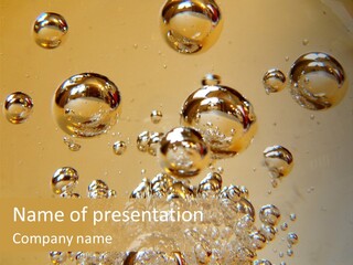 Bubbles *Best For Web Use* PowerPoint Template