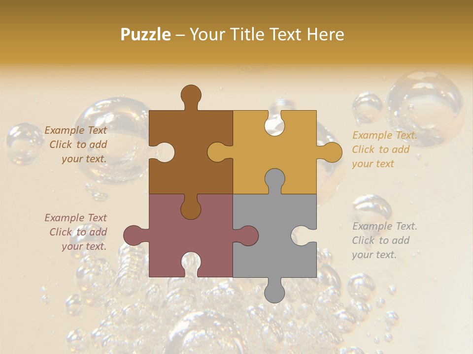 Bubbles *Best For Web Use* PowerPoint Template