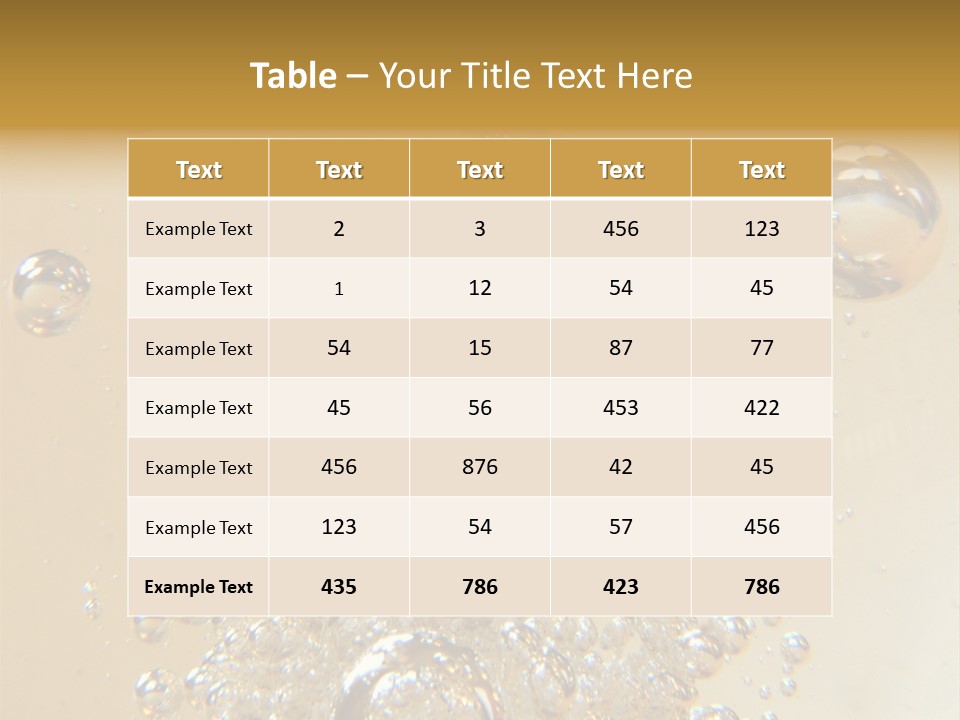 Bubbles *Best For Web Use* PowerPoint Template