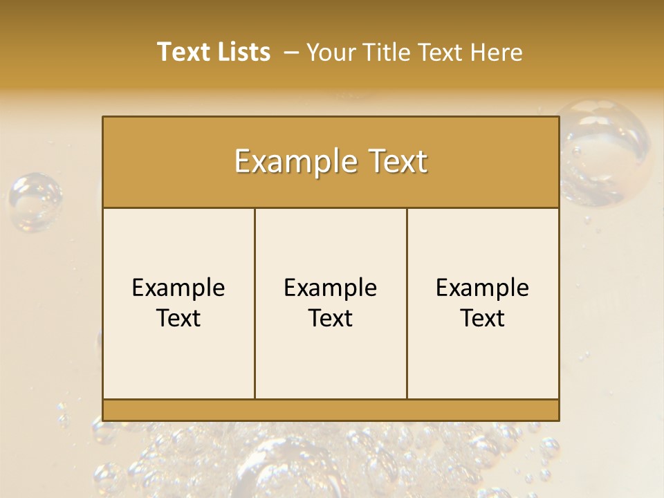 Bubbles *Best For Web Use* PowerPoint Template