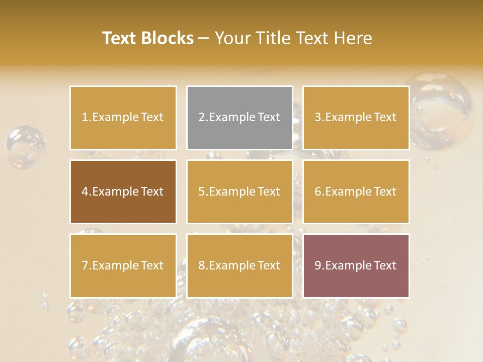Bubbles *Best For Web Use* PowerPoint Template