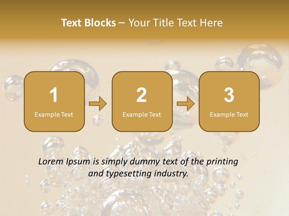 Bubbles *Best For Web Use* PowerPoint Template