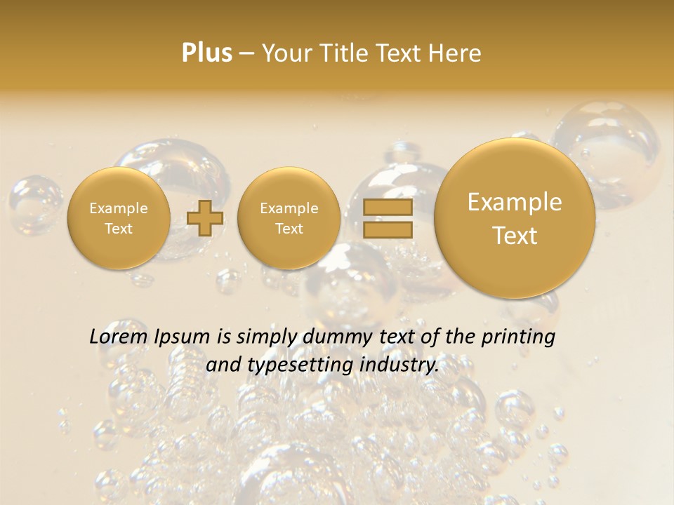 Bubbles *Best For Web Use* PowerPoint Template