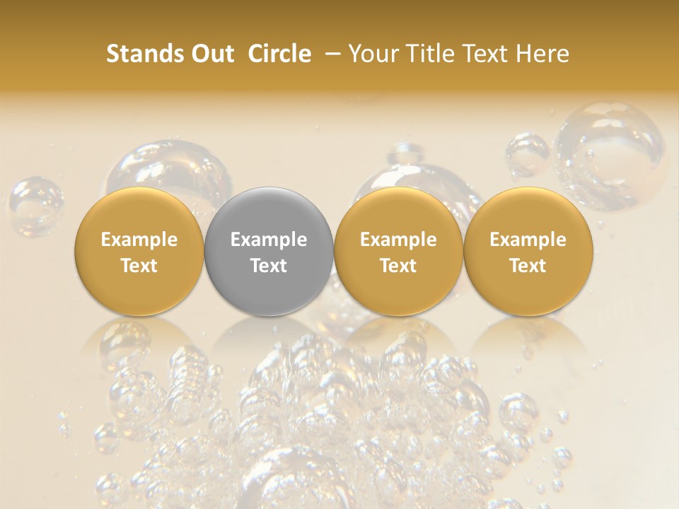 Bubbles *Best For Web Use* PowerPoint Template