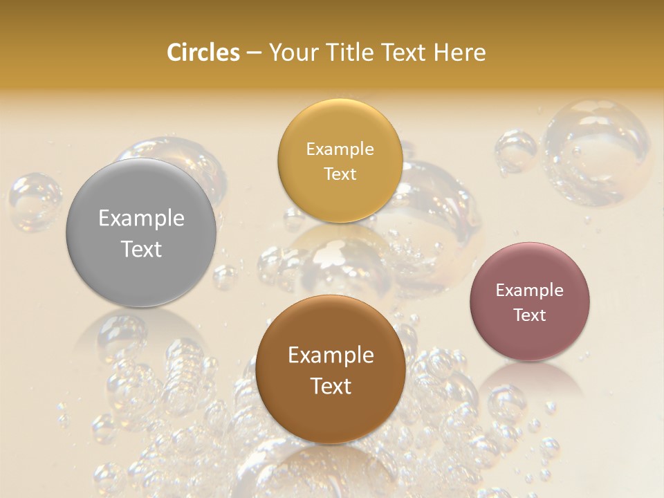 Bubbles *Best For Web Use* PowerPoint Template