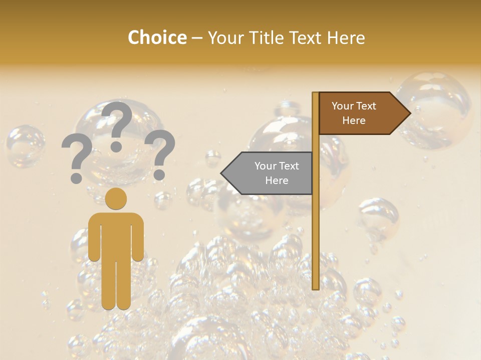 Bubbles *Best For Web Use* PowerPoint Template