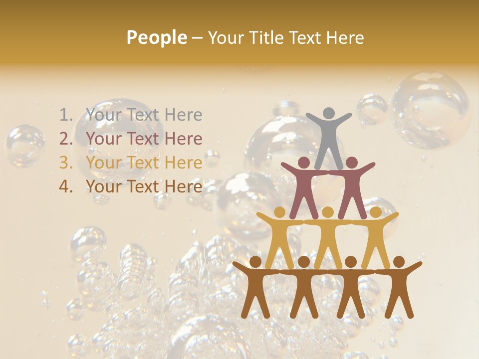 Bubbles *Best For Web Use* PowerPoint Template
