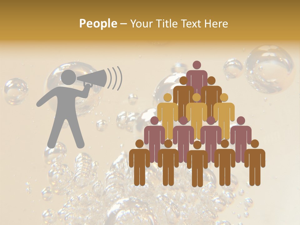 Bubbles *Best For Web Use* PowerPoint Template