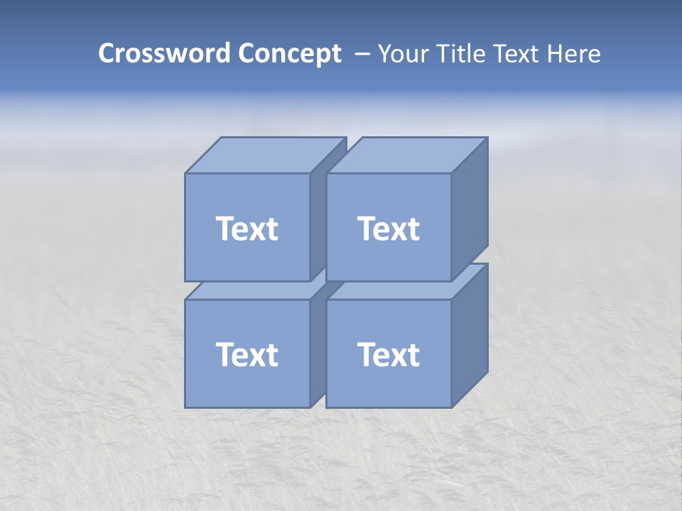 Stylized Valentine Heart Made From Two Swashes And Isolated On White. PowerPoint Template