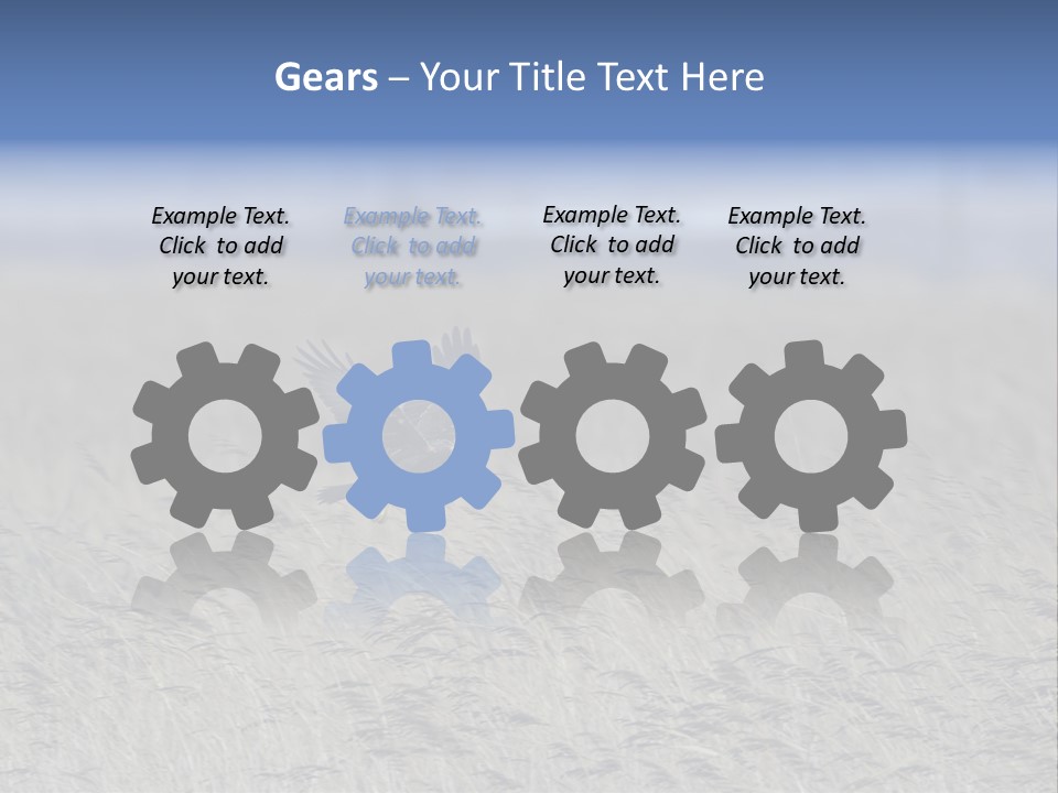 Stylized Valentine Heart Made From Two Swashes And Isolated On White. PowerPoint Template