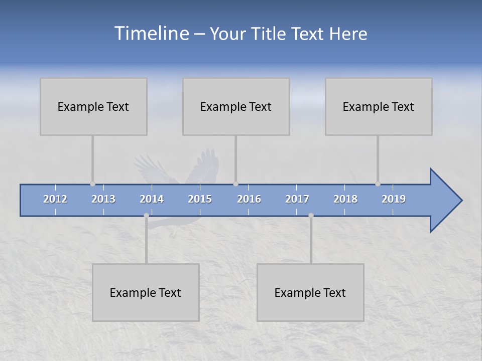 Stylized Valentine Heart Made From Two Swashes And Isolated On White. PowerPoint Template